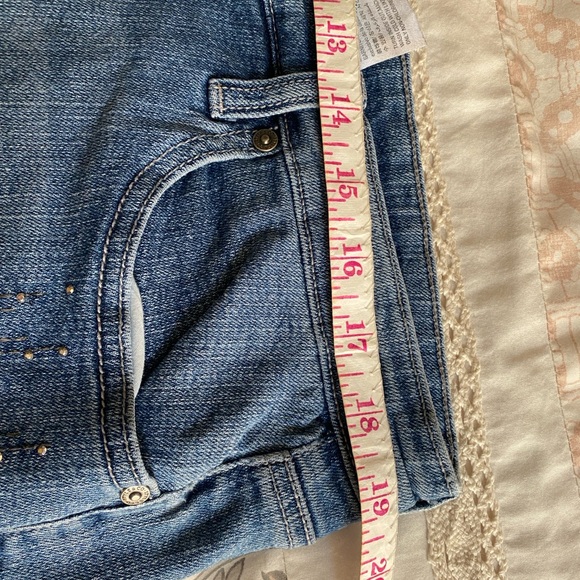 Style & Co. Women's Light Blue Distressed Boyfriend Jeans - Picture 6 of 9